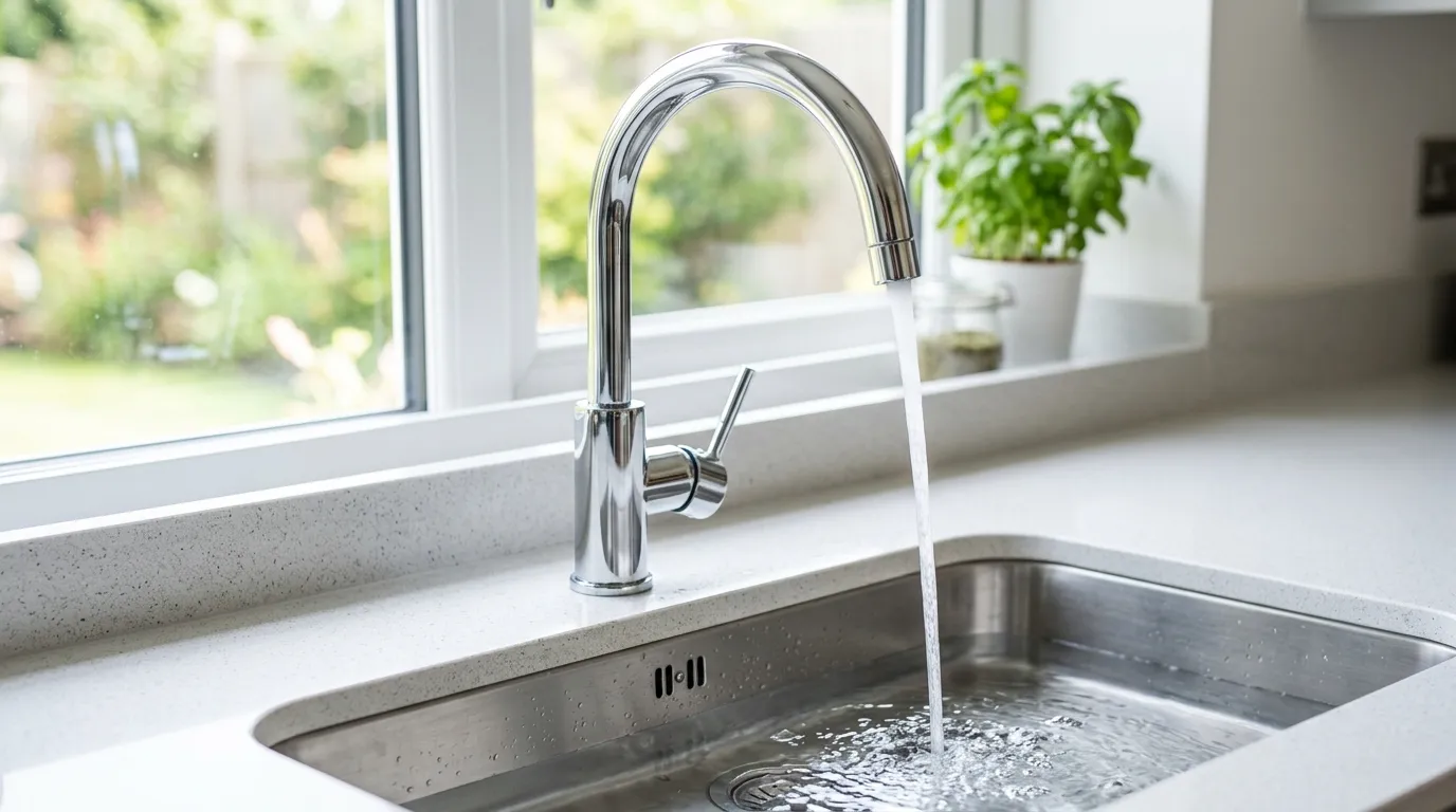 Local Plumbing Master Pros same day plumber fixing a faucet in Lyons, IN